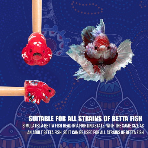 Fish Training Stick Toys, Betta Training Wand for Fish Tank Decor