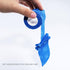 Pet Cohesive Bandage Wrap Tape, Self-Adhering Elasticity Gauze Rolls for Dogs, Cats, Horses, Birds (White and Blue)