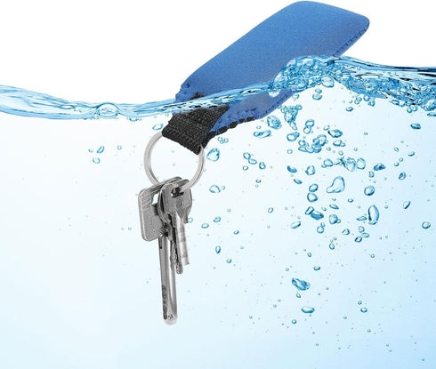 PATIKIL Waterproof Buoyant Keychain, Floating Neoprene Key Ring for Water Sports Fishing Kayaking