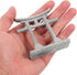 GANAZONO Japanese Shinto Torii Gate Aquarium Torii Miniature Ornament Tree Fish Tank Decoration Bridge Landscape Ornaments Grey by GANAZONO