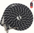 Long Rope Dog Leash for Dog Training 12FT 20FT 30FT 50FT, Reflective Threads Dog Cat Leashes Tie-Out Check Cord Recall Training Agility Lead for Large Medium Small Dogs (Black, 10mm*30ft)