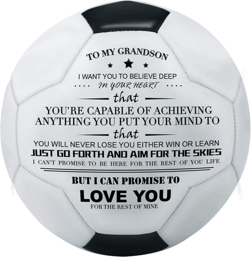 Kenon Printed Soccer Ball/Football Toy for Son, Perfect for Outdoor & Indoor Match or Game