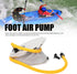 Depisuta 9 Inch Foot Air Pump, Manual Foot Pump Inflator with HR Adapter for Inflatable Boats, Air Beds, Mattresses