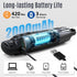 6-Speed 50% Trimmers 2 7h Casfuy New Dog Nail Grinder - More Power Dog Nail with LED Lights Quiet Running Time Electric