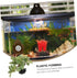 BESTOYARD Fish Tank Landscaping Plants, Aquarium Decorations, Reptile Tank Silk Tree, Plastic Fish Bowl Decor