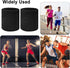 AIJOJUMY 6Pcs Women,3.15/8cm, Sports Wrist Sweat Bands for Men & Absorbent Wristbands Sweatbands Tennis Wrist Bands