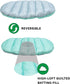 Furhaven Outdoor Travel Dog Bed for Small Dogs, Washable & Foldable with Carry Bag, Aqua/Granite Gray, Small