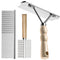 Undercoat Rake for Dogs, 3 Pack Grooming Brush Set with Long Tooth Rake, Double-Sided Comb & Stainless Steel Shedding