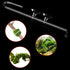 FEBSNOW Aquarium Suction Cups with 30 PCS Adjustable Cable Ties for Plants, Planter, Binding Moss Shrimp Nest (20)