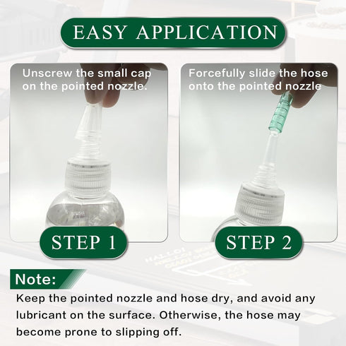 YouYang 100% Nozzle Treadmill Lubricant Silicone,Treadmill Belt Lubricant Oil,Equipped with a Pointed Cap