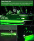 Pontoon Boat Light, LED Strip for Duck, Bass, Sail, Kayak, Flexible Deck & Interior Courtesy Lights, Green
