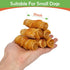 MON2SUN 3 Inch 21.16oz (16 Count Pack 1) Rawhide Free Dog Treats, Chicken Wrapped Rolls, Low Fat and Training Snacks