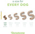 Benebone Tiny 2-Pack Durable Dog Chew Toy, Real Tripe for Aggressive Chewers, Made in USA