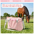 15 Sets Abbylike Pieces Horse Grooming Kit with Organizer Tote Bag Tack Room Supplies Horse Brush Care Equine Cleaning