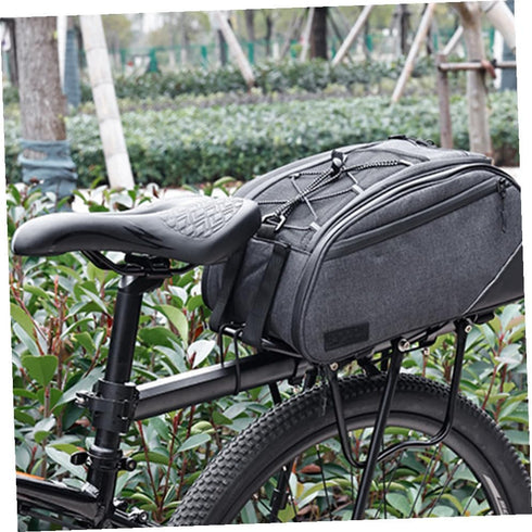 BESPORTBLE Bike Seat Pouch Rear Storage Bag for Capacity Saddle Bag Reflective Strips for Riding for Tools Gadgets
