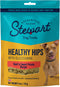 Stewart Freeze Dried Dog Treats - 4 Ounce Resealable Pouch Healthy Hips Beef & Sweet Potato with Glucosamine Chondroitin