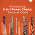 Natural Farm Power Beef Sticks Dog Chews, 6”, 15-Pack, Premium Beef Cheek Wrapped in Beef Esophagus