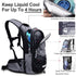 Insulated Hydration Backpack Pack with 3L BPA Free Leak Proof Water Bladder, Lightweight Daypack for Hiking & Camping