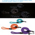 Max and Neo Reflective Rope Leash, 6 Foot - We Donate a Leash to Dog Rescue for Every Leash Sold (BLACK)
