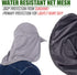 USHAKE Fishing Hat Sun Cap Baseball Cap with Face Neck Cover Flap