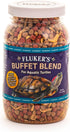 Buffet Blend Aquatic Formula - Fluker's Turtle Food with Freeze-Dried Shrimp, Mealworms, and Vitamin Enriched Pellets,