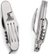 Multifunctional 6-in-1 fork and spoon corkscrew combination/outdoor camping fork/spoon/table knife Military package for hiking, survival and camping (1 set) by KAFENDA
