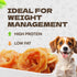 10.58oz Chicken Rings Dog Treats, Natural Chicken Breast Jerky Rawhide-Free Soft Chews Healthy Dog Training Treats