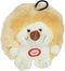 Pet Qwerks Plush Interactive Dog Toys - Chattering Hedgehog, 4.5 in, All Breed Sizes