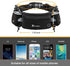 Number-one Running Belt with Water Bottles, 2 x 175ML, Hydration Belt Waterproof Waist Pack for Marathon Running