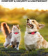 Dynmeow 1 Pack Airtag Cat Collar Holder, Stretchy Silicone Holder for Small Dog, Anti-Lost Compatible with Collars