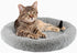 PETLESO Cat Bed for Indoor Cats, Round Washable Bed for Small Puppy Cats Rabbit, Basic Pet Mat, Medium
