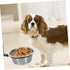 Stainless Steel Hanging Dog Bowls, Wall-Mounted Food Dispenser, Collapsible Dog Bowl Set