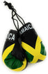Hanging Car Mirror Mini Boxing Gloves (Jamaica)