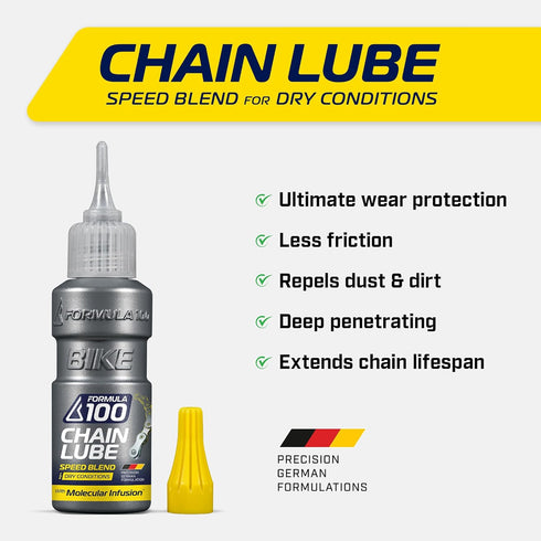Pack 50ml Chain Lube Pro with All Conditions, Dry Conditions, & eBike Lubricant Collection of Lubricant for Bicycles
