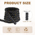 20ft 1.5 Inch MECCANIXITY Battle Rope x Polyester Workout Rope Heavy Fitness Exercise Rope for Strength Training Home