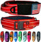 2-Inch Wide Tactical Dog Collar with Control Handle, Adjustable for Medium & Large Dogs, Military Style with Name Plate