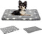 EMPSIGN Reversible Dog Bed Mat, Machine Washable Crate Pad for Large Medium Small Dogs, Grey, 36" x 23"