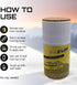 ZUMWax Rub-On Ski/Snowboard Wax 70g, WARM Temperature, Easy Cork Applicator, Made in USA