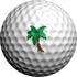 Golfdotz - USGA Rule Conforming Golf Ball Markers, Golf Ball Stickers for Marking Balls, Tropical Collection (18-32