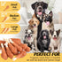 Natural Chicken Calcium Bone Chews for Dogs - Rawhide-Free Treats