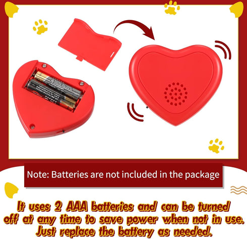 2 Pcs Heartbeat Puppy Toy, Heartbeat Simulator for Pet Anxiety Relief, Calming Toys for Dogs and Cats