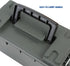 Sheffield 12626 Field Box, Plastic Ammo Can for Pistol, Rifle, and Shotgun Ammo, Water Resistant (Olive Drab Green)