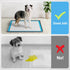 Filmicy 24 24 Pee Pad Holder for Dogs,Silicone Dog Puppy Pad Holder, x No Spill Raised Lip High Edge,Portable