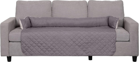 Furhaven Water-Resistant & Reversible Seat Cover Protector - Extra Large - Gray/Mist - Perfect for Couches & Car Seats