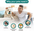 PcEoTllar Dog Toys for Large Medium Small Dogs, Indestructible Chew Toys, Interactive Puzzle Toys with Beef Flavor -