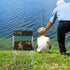 Portable Folding Chair Large Size Lightweight Camping Seat for Outdoor Fishing Hiking Garden Use Camouflage Collapsible
