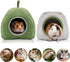 YUEPET Guinea Pig Bed 2 Pack, Washable Hideout Accessories for Small Animals like Chinchilla and Hamsters