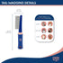 Good Scout Carbon Steel Fine-Tooth Pet Hair Comb - Best Deshedding Tool for Dogs & Cats, Gentle & Effective Grooming