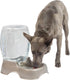 Petmate Pet Cafe Waterer Cat and Dog Water Dispenser, 4 Sizes, 3 GAL, Pearl Tan, Made in USA