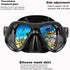Snorkel Mask Set for Adults - Dry Snorkel, Scuba Diving Mask, Swimming Glasses, Youth Diving